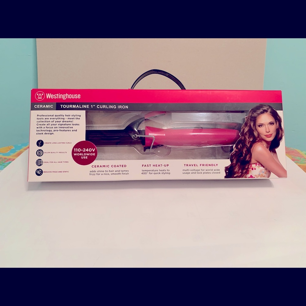 Westinghouse Ceramic Tourmaline 1” Curling Iron